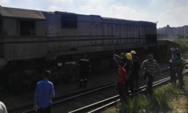 مصدر بـ"السكة الحديد": حادث قطار القاهرة طنطا نتيجة خطأ السائق وفر هاربا