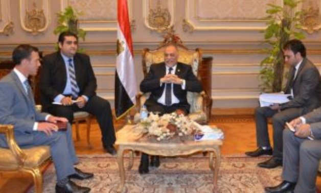 تفاصيل لقاء رئيس ائتلاف دعم مصر بوفد السفارة الأمريكية بمقر البرلمان