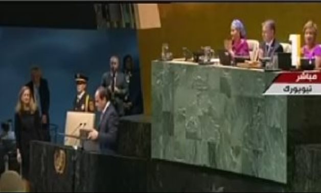 فيديو.. تصفيق حاد للرئيس السيسى بعد كلمته أمام الجمعية العامة للأمم المتحدة