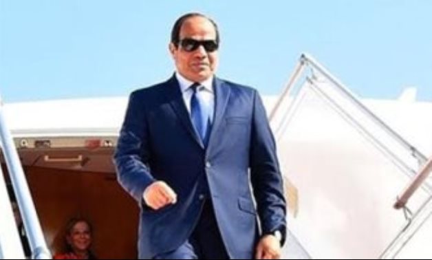 الرئيس السيسى يصل القاهرة بعد مشاركته فى أعمال الجمعية العامة للأمم المتحدة