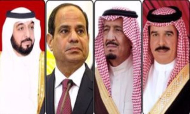 الرباعى العربى على العهد: لا تهاون مع إرهاب قطر