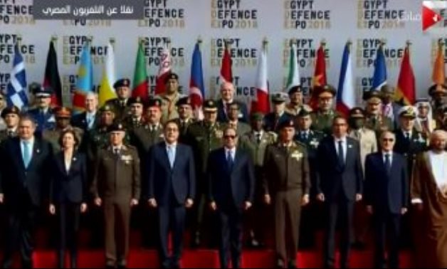 الرئيس السيسى يفتتح المعرض الدولى للصناعات الدفاعية والعسكرية ايدكس 2018