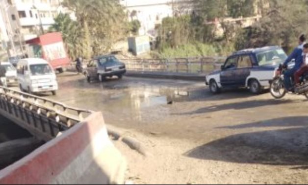 قارىء يشكو انتشار مياه الصرف الصحى بمدينة سوهاج