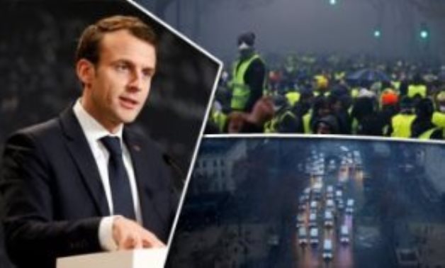 "السترات الصفراء" أكبر تحد لرئيس فرنسا