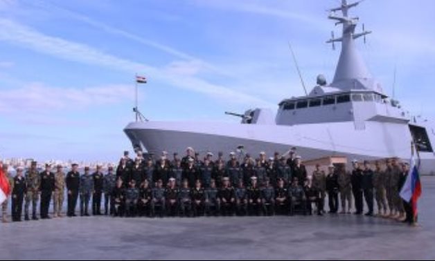 انطلاق فعاليات التدريب البحرى المشترك المصرى الروسى "جسر الصداقة ــــ4"