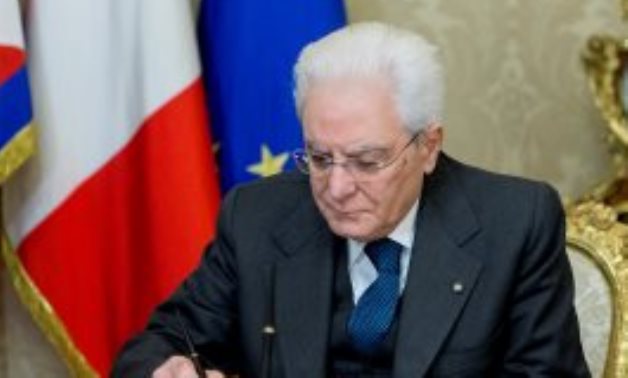 رئيس إيطاليا يشدد على قيم الديمقراطية واحترام حقوق الإنسان فى أوروبا