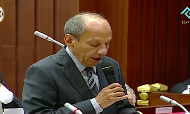 رئيس مجلس الشيوخ يعلن خلو مقعد النائب إبراهيم حجازى