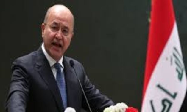 الرئيس العراقى: إجراء انتخابات برلمانية مبكرة الحل الوحيد للأزمة السياسية