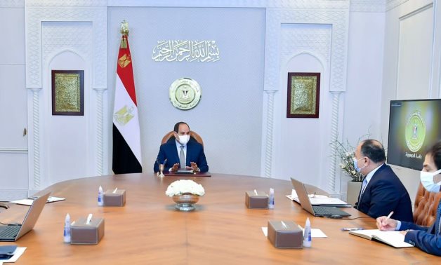 الرئيس السيسى يتابع الموقف التنفيذي لموضوعات عمل وزارة التخطيط والتنمية الاقتصادية