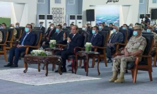 الرئيس السيسي: الجيش المصرى حارب التخلف والتردى