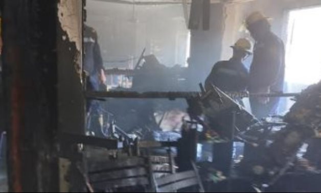 الصحة: 41 وفاة و12 مصابا فى حريق كنيسة أبو سيفين بالمنيرة