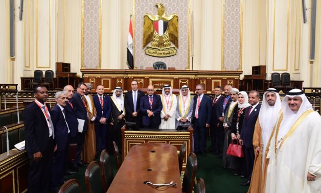  أمين عام مجلس النواب يُلقي الكلمة الافتتاحية للمؤتمر السنوي التاسع لجمعية الأمناء العامين للبرلمانات العربية