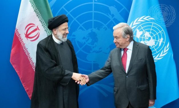 الأمين العام للأمم المتحدة يبحث الاتفاق النووى مع الرئيس الإيرانى