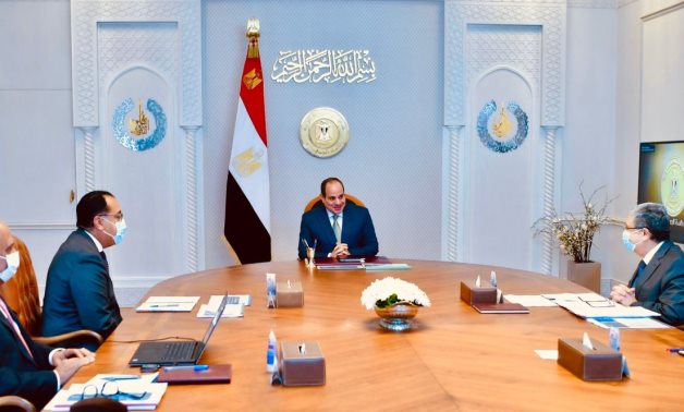 الرئيس السيسى بوجه بتعزيز الجهود القائمة لتوفير المناخ الداعم لقطاع الصناعات الوطنية الثقيلة