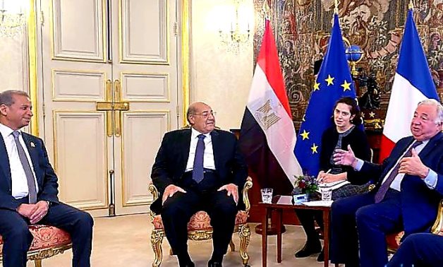 رئيس "الشيوخ الفرنسى" يشيد بدور مصر كعامل استقرار فى الشرق الأوسط.. صور