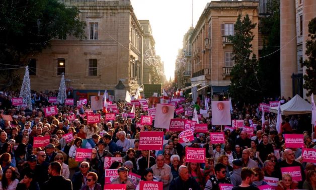 احتجاجات أمام برلمان مالطا ضد قانون يسمح بالإجهاض
