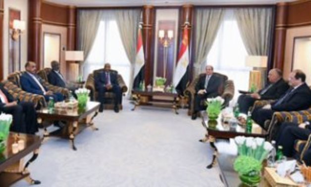 الرئيس السيسى يؤكد دعم مصر لجهود مجلس السيادة فى تحقيق استقرار السودان