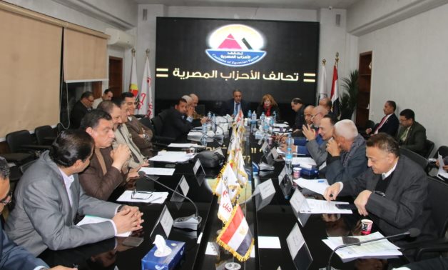 تحالف الأحزاب المصرية يعلن تأييد ترشح الرئيس عبد الفتاح السيسي فى انتخابات الرئاسة  