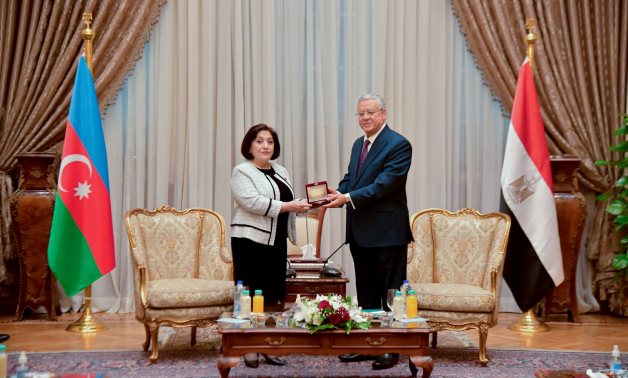 رئيس مجلس النواب يستقبل رئيسة برلمان أذربيجان.. ويدعو لتعزيز التعاون البرلماني