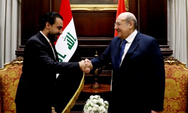 رئيس مجلس الشيوخ يستقبل رئيس مجلس النواب العراقى.. صور