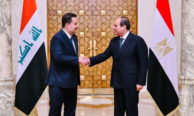 الرئيس السيسى يؤكد دعم مصر الثابت لأمن واستقرار العراق الشقيق  