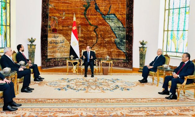 الرئيس السيسى يستقبل رئيس مجلس النواب العراقى.. ويؤكد خصوصية العلاقات بين البلدين