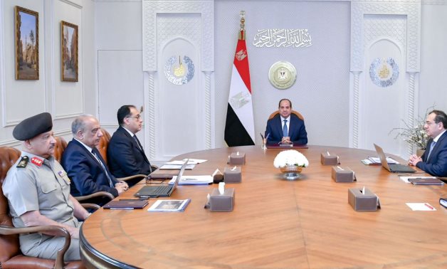 الرئيس السيسى يستعرض جهود تنمية وتطوير استفادة مصر من الثروات المعدنية