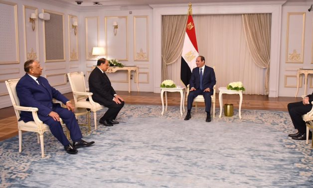 الرئيس السيسى يشهد حلف اليمين لرؤساء محكمة النقض والنيابة الإدارية وقضايا الدولة  