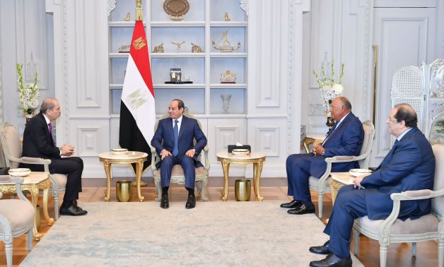 الرئيس السيسى يبحث مع "الصفدى" تعزيز العلاقات الاقتصادية بين مصر والأردن