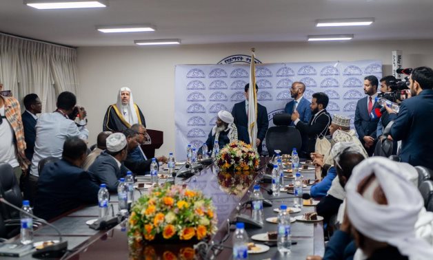 أمين عام رابطة العالم الإسلامى يلتقى علماء القرن الأفريقى فى أديس أبابا