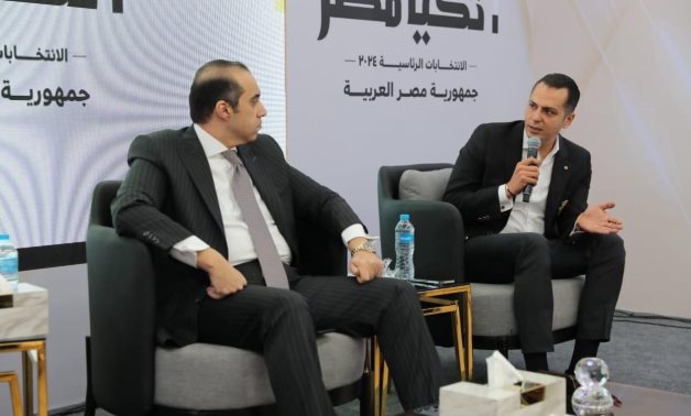 الحملة الرسمية للمرشح الرئاسي عبد الفتاح السيسي تستقبل وفدا من حزب مستقبل وطن