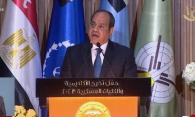 الرئيس السيسي: مصر دائما وأبدا فى صدارة الدفاع عن الأمة العربية