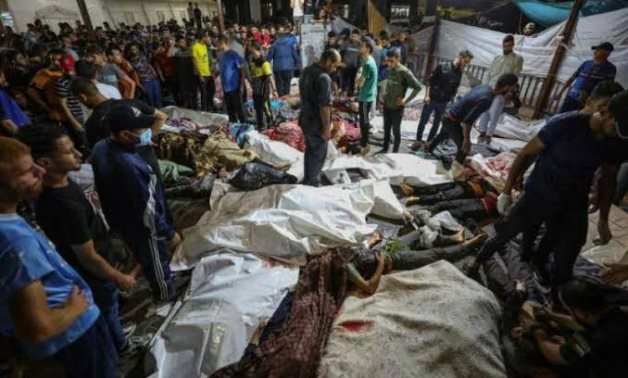 الصحة الفلسطينية: 800 شهيد جراء قصف مستشفى المعمدانى غالبيتهم نساء وأطفال