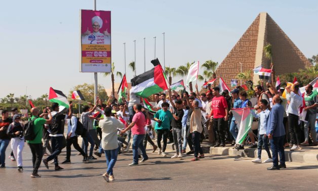 وزارة الداخلية تتخذ جميع إجراءات تأمين مسيرات المتظاهرين الداعمة للقضية الفلسطينية