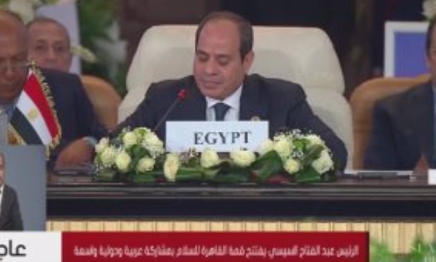 الرئيس السيسي: مصر انخرطت لدخول المساعدات الإنسانية إلى غزة