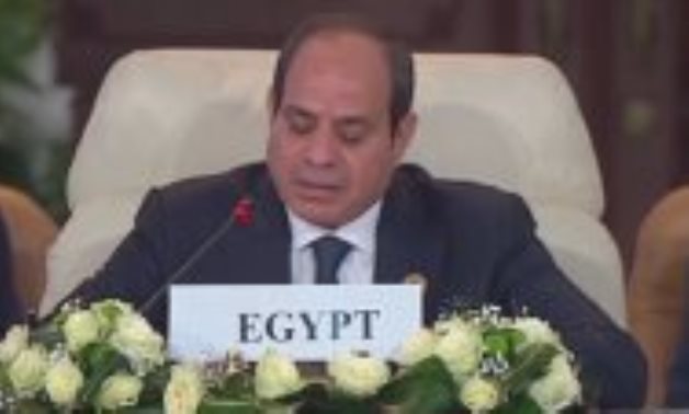 الرئيس السيسى: تصفية القضية الفلسطينية لن يحدث على حساب مصر