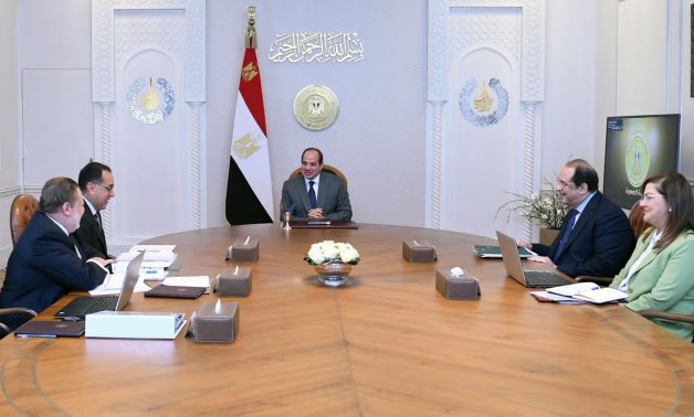 الرئيس السيسى يستعرض مجمل أداء الاقتصاد المصري وتطورات تنفيذ مبادرة خفض أسعار السلع الأساسية  