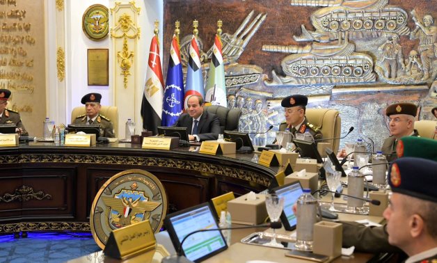 الرئيس السيسى يشهد اختبارات كشف الهيئة للطلبة المتقدمين للالتحاق بكلية الشرطة