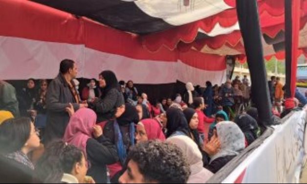 مسيرة حاشدة لحزب مصر الحديثة بالجيزة لتأييد المرشح عبد الفتاح السيسى فى الانتخابات الرئاسية 2024 