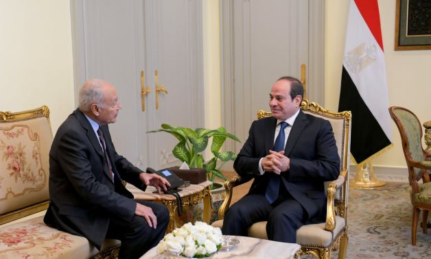 الرئيس السيسى يؤكد لـ"أبو الغيط" الحرص على استمرار نهج مصر الداعم لجامعة الدول العربية 