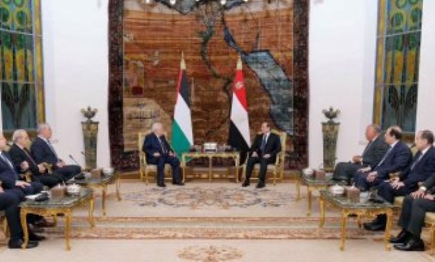 الرئيس الفلسطينى: نقدر الدور الكبير لمصر المساند والداعم للقضية الفلسطينية تاريخيًا  