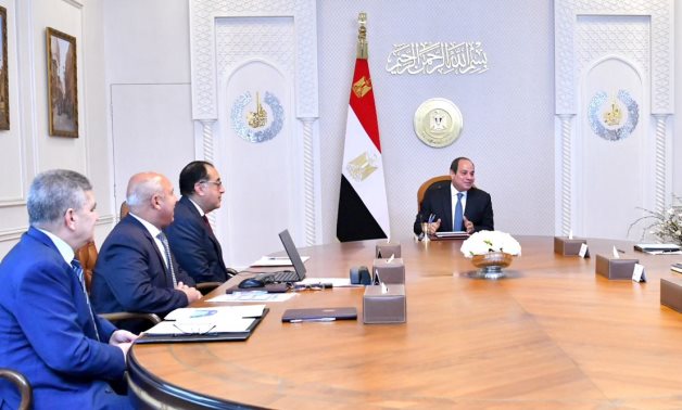 الرئيس السيسى لرئيس "الخطوط الملاحية الفرنسية"؛ لدينا خطة لتعزيز دور مصر كمركز لوجيستى وتجارى عالمى