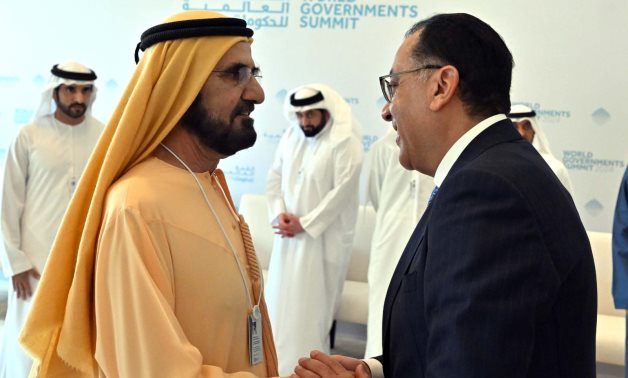 حاكم دبى يستقبل رئيس مجلس الوزراء