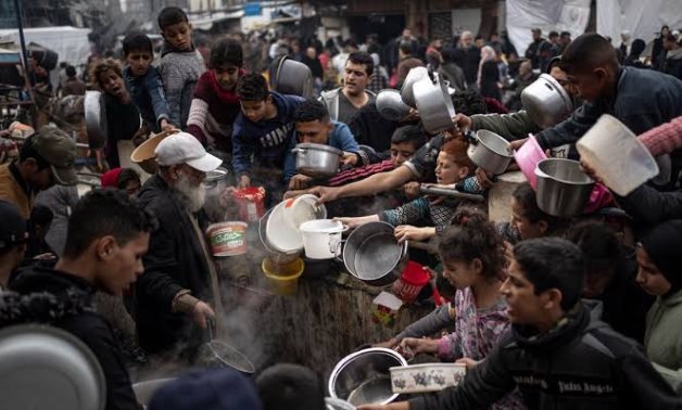 كتلة الحوار تحذر من خطر المجاعة بغزة نتيجة تعنت إسرائيل فى وصول المساعدات