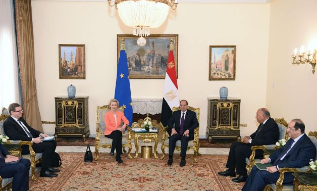 الرئيس السيسى: مصر ترفض التهجير القسري للفلسطينيين إلى أراضيها ولن تسمح به 