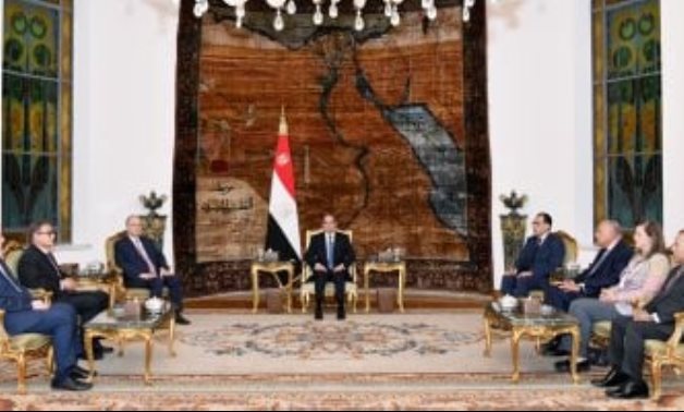 الرئيس السيسى: مصر ستظل دوماً على موقفها الداعم للقضية الفلسطينية،