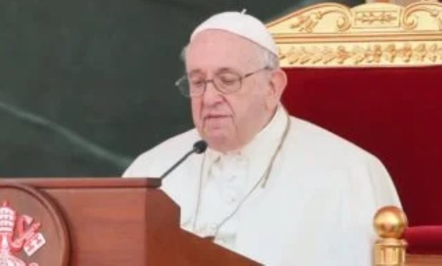 بابا الفاتيكان: يجب وقف أى أعمال يمكن أن تغذي دوامة العنف في الشرق الأوسط