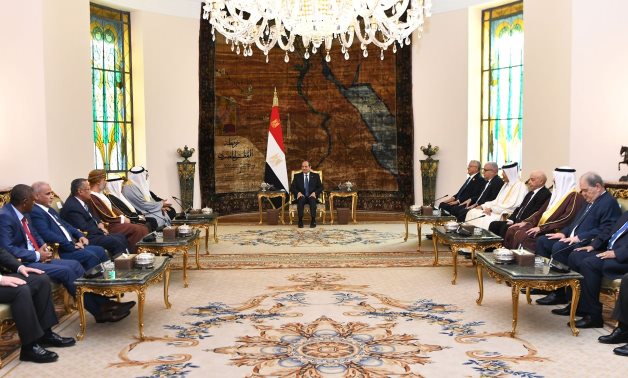 الرئيس السيسى يؤكد الدور المهم للدبلوماسية البرلمانية فى الدفاع عن القضايا العربية العادلة