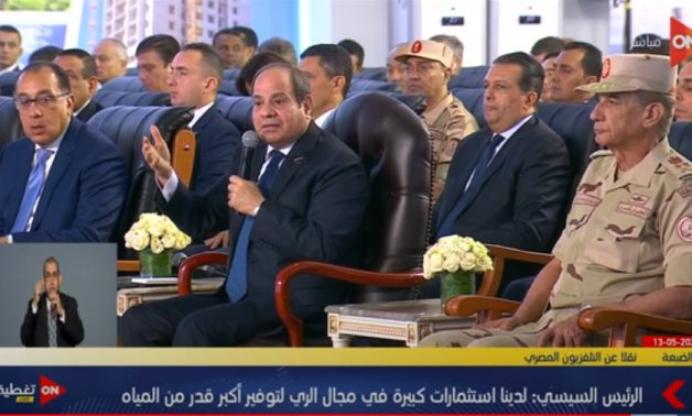 الرئيس السيسى: 2 مليون فدان تدخل الخدمة العام المقبل فى مشروع مستقبل مصر