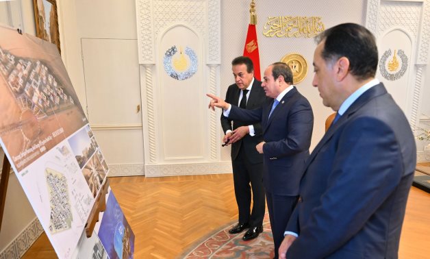 الرئيس السيسى يوجه بسرعة الانتهاء من المرحلة الثانية للتأمين الصحى الشامل 